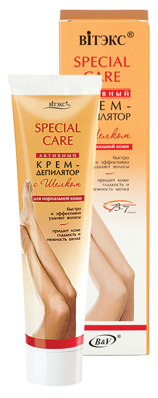 Крем для депиляции Витэкс Активный с шелком 120 мл
