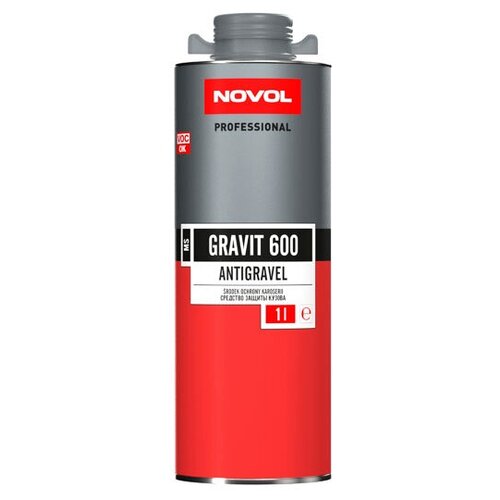 Антикоррозийное покрытие MS GRAVIT 600 1л серый (Novol)