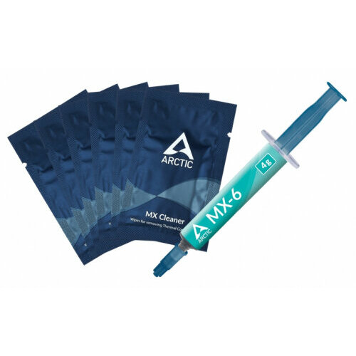 Термопаста ARCTIC MX-6 4g with 6pcs MX Cleaner ACTCP00084A