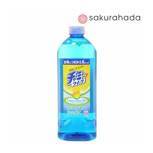 Средство для мытья посуды LION "Charmy V Quick" с натуральным маслом лимона (400 мл.)