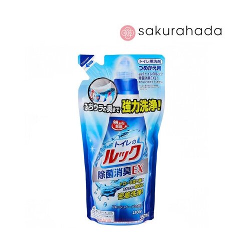 Чистящее средство LION "Look" для туалета аромат свежих трав, сменный блок (350 мл.)