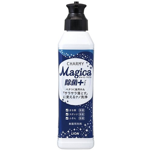 Средство для мытья посуды Lion Япония Charmy Magica+, цитрус, сменный флакон, 950 мл