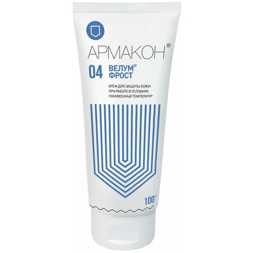 Крем защитный, 100 мл, армакон "велум фрост", от обморожений, неблагоприятных погодных условий, 1201