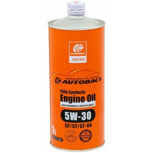 AUTOBACS Масло Моторное Autobacs 5w-30 Sp/Cf/Gf-6a Синт. 1l Масло Моторное Синтетическое Для Бензиновых И Дизельных Двигателе...