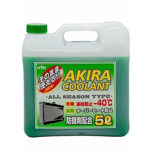 Антифриз всесезонный AKIRA COOLANT - 40C (зеленый)