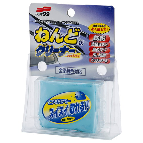 Очиститель кузова SOFT99 Surface Smoother Mini на основе глины, 100 г
