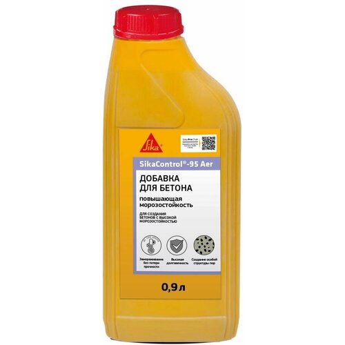 Пластификатор для повышения морозостойкости бетонов SikaControl-95 Aer 0,9 л