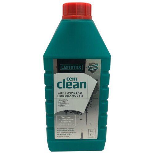 Удалитель высолов и остатков раствора Cemmix CemClean, 1 л
