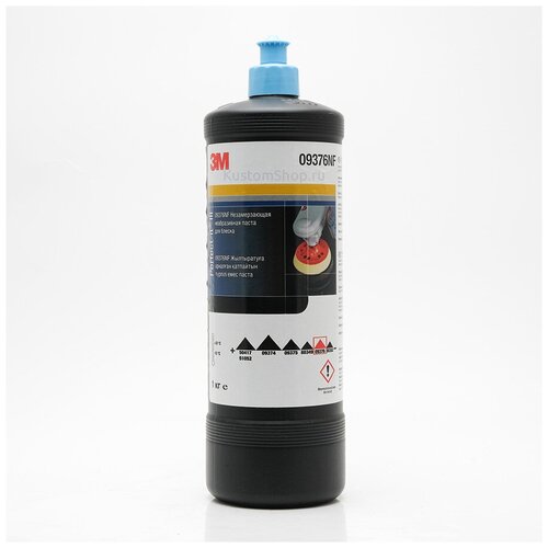 Полировальная паста 3М 09376NF морозостойкая (голубой колпачок) 1 л