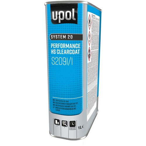 U-POL S2091/1 ЛАК PERFORMANCE 2:1 1Л. + Отвердитель