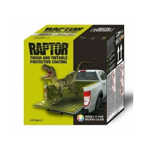 Защитное покрытие U-POL RAPTOR повышенной прочности, колеруемое, 3,8 л