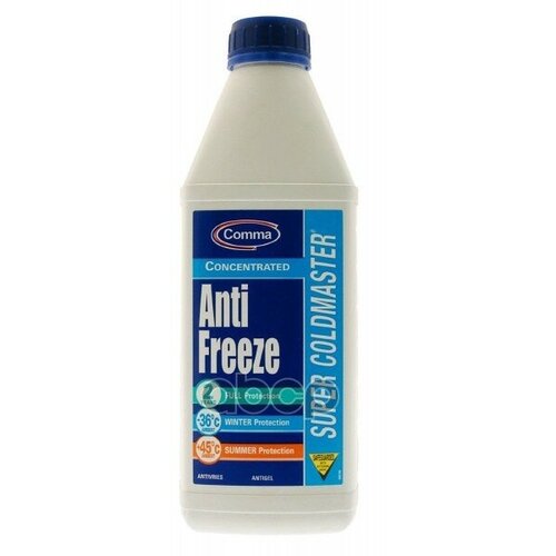 Антифриз G11 Comma Super Coldmaster Concentrated Antifreeze Концентрат 1Л COMMA арт. SCA1L