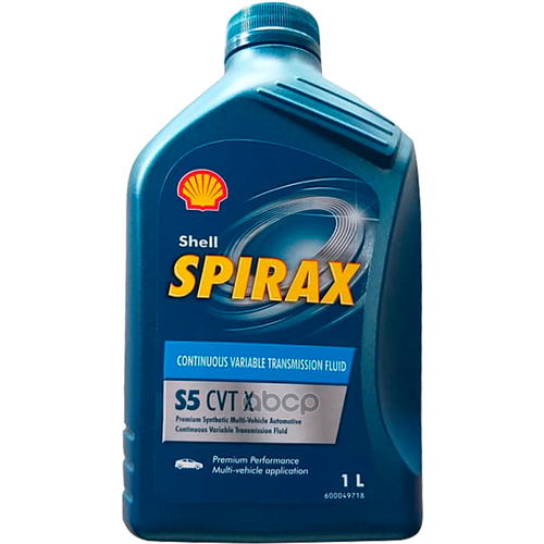 Масло Трансмиссионное Cvt Shell Spirax Синтетическое 1Л. Shell арт. 550054194