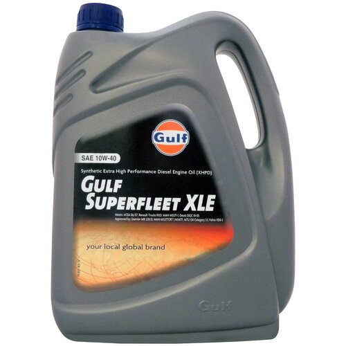 Синтетическое моторное масло Gulf Superfleet XLE 10W-40, 20 л