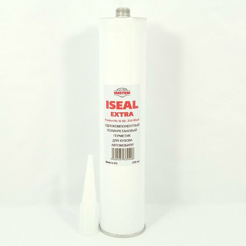 Клей-герметик для кузова автомобиля черный ISISTEM Iseal Extra 1К картридж 310мл