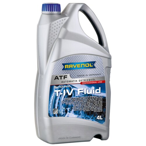 Масло Трансмиссионное Ravenol Atf T-Iv Fluid 4 Л 4014835733091 Ravenol арт. 4014835733091