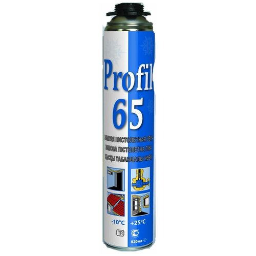 Пена монтажная SOUDAL PROFIL 65 профессиональная, всесезонная (820 мл) 131561