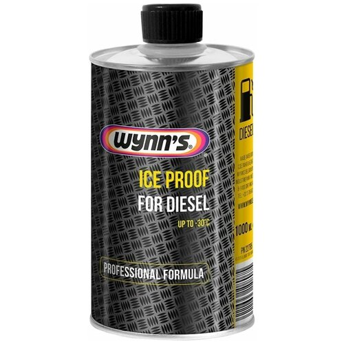Pn22795 присадка к дизель топливу wynns 1л ice proof for diesel(лучший антигель), wynns, w22795
