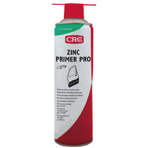 Антикор-грунтовка цинковая CRC ZINC PRIMER PRO 500 мл