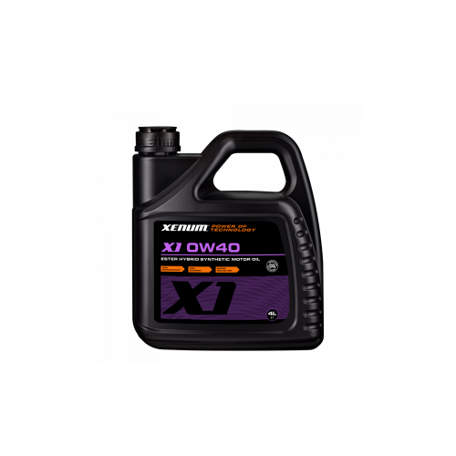 XENUM X1 0W40/Синт. моторное масло с эстерами/ACEA C3, API SN/CF, BMW Longlife-04, MB 229.31/229.51, Dexos 2/4л