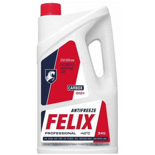 Комплект антифризов Felix Carbox G-12+ Тосол-Синтез 3кг+1кг