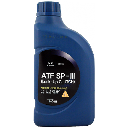 Масло Трансмиссионное Hyundai 1л Mobis Atf Sp-Iii Hyundai-KIA арт. 04500-00100