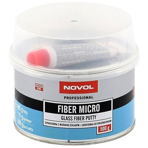 Шпатлевка Со Стекловолокном Novol 0,5 Кг 1231 Novol арт. 1231