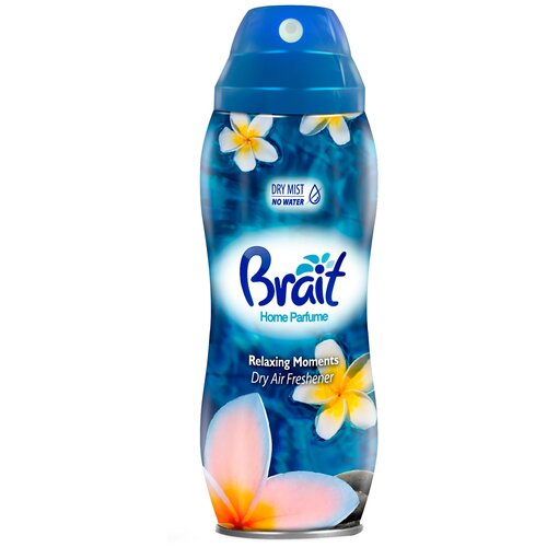 Освежитель воздуха BRAIT Relaxing Moments (300 мл), сухой, аромат цветочно-водный