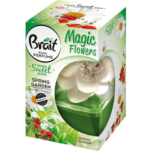 Brait Home Perfume Home Sweet Home Magic Flowers Spring Garden Декоративный освежитель воздуха с диффузором в форме цветка Весенний сад 75 мл