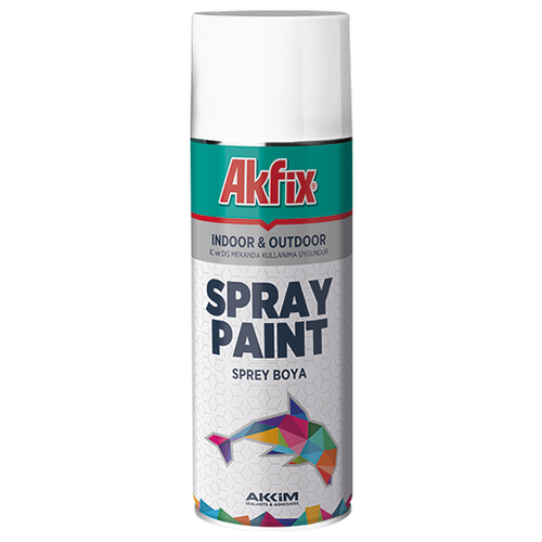 Аэрозольная акриловая краска Akfix RAL 5017 синяя 400 мл 423031