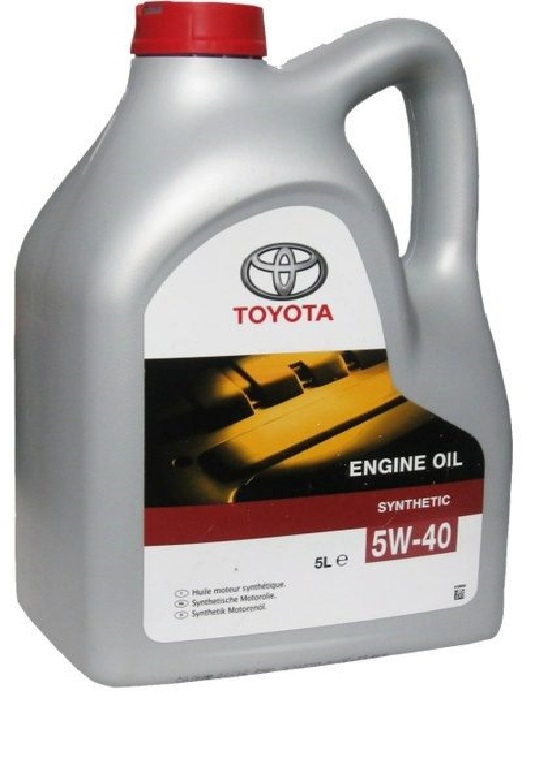 Моторное масло TOYOTA синтетическое SAE 5W40 5л