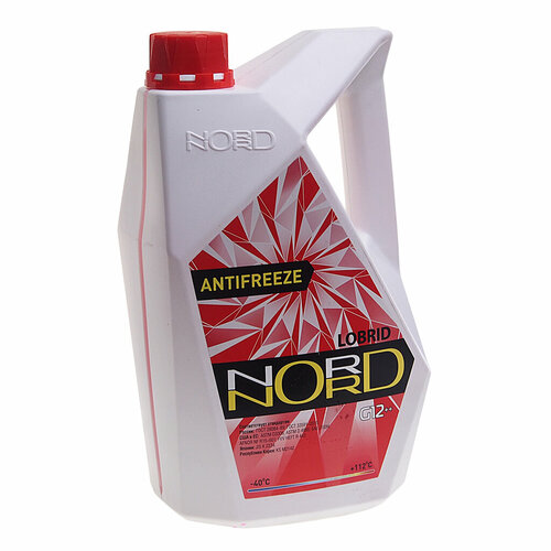 Антифриз красный -40C 3кг NORD