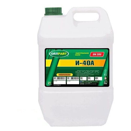 Масло веретенное И-40 А 1 л Oilright 2597 .