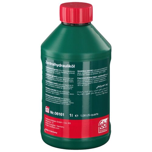 FEBI 06161 Жидкость ГУР синт. FEBI, зеленая (1л)