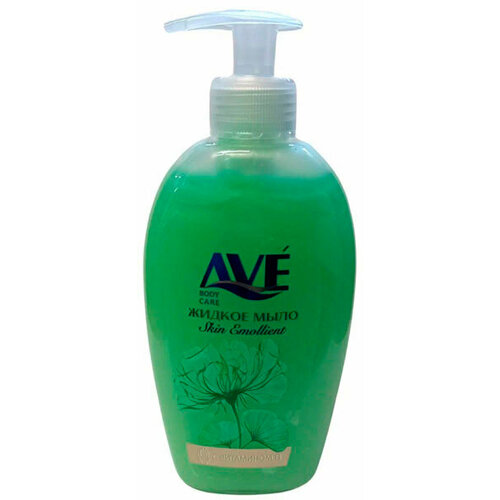 Мыло Ave жидкое, зеленое, 300 мл.