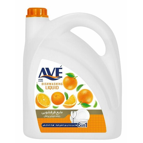 Средство для мытья посуды AVE Апельсин 3,75л