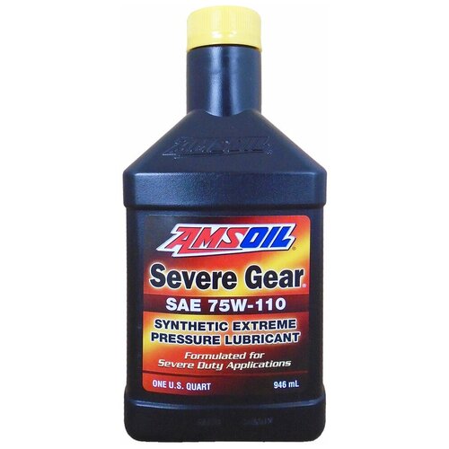 Трансмиссионное масло Amsoil Severe Gear Synthetic Extreme Pressure (EP) Lubricant SAE 75W-110 0,946л
