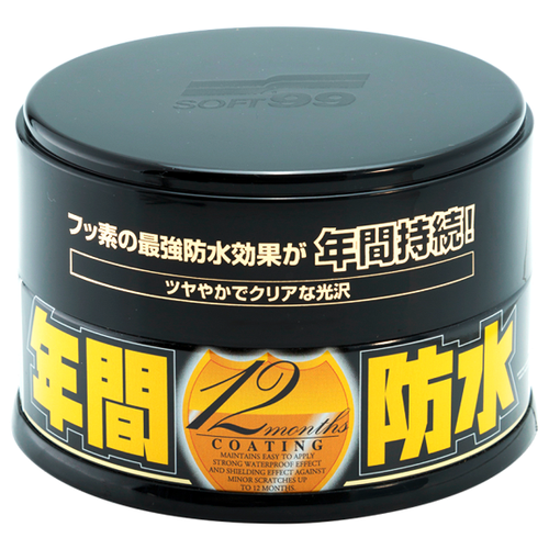 Soft99 полироль для темных оттенков кузова Fusso Coat 12 Months, 0.2 кг