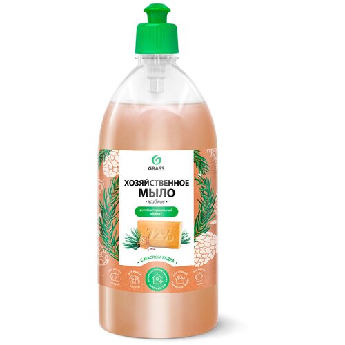 Мыло жидкое ПРОФ хоз-е с маслом кедра Grass/MILANA Хозяйственное, 5л