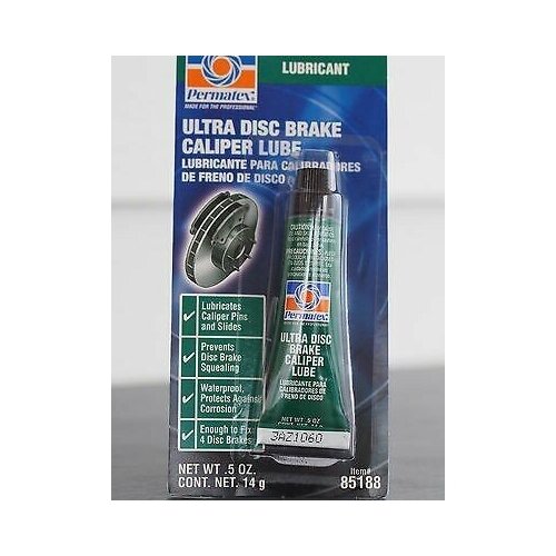 Смазка синтетическая "ULTRA" для тормозных цилиндров и суппортов зеленая (от -54С до +205С) 14гр PERMATEX PR-85188