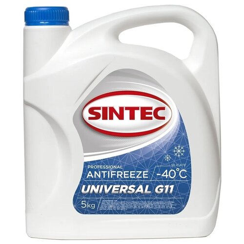 Антифриз Sintec Universal синий, 5 кг .