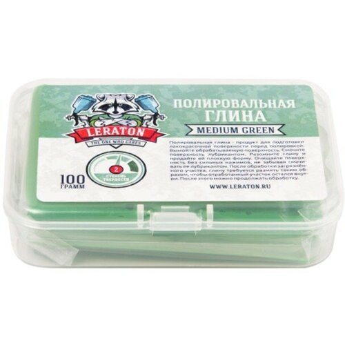 Leraton Глина полуабразивная Leraton, 100 гр