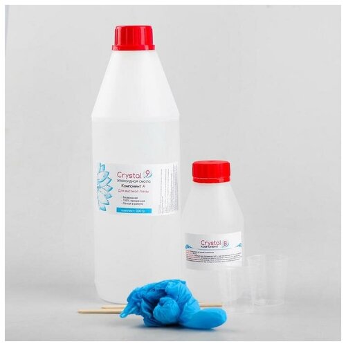 Эпоксидная смола Crystal 9, 1200 г 4282470 .