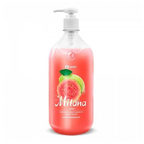 Жидкое крем-мыло Milana "Гуава", 1 л GRASS 4289695 .