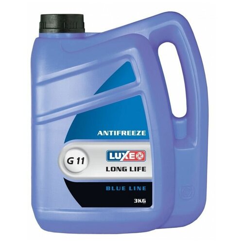 Антифриз Luxe Long Life G11, синий, 3 кг .
