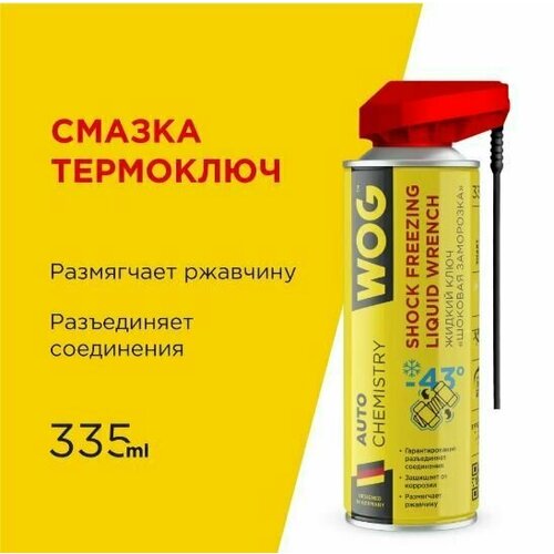 Жидкость Для Быстрого Запуска С Профессиональным Распылителем 2 В 1 Wog, 335 Мл WOG арт. WGC0390