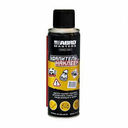 Удалитель наклеек Abro Masters, 172 г Abro 6963875 .