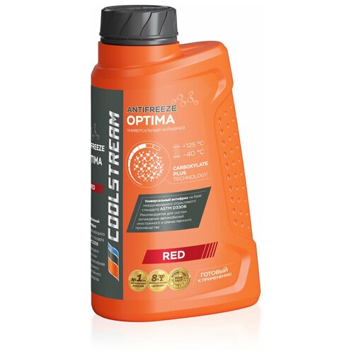 Антифриз CoolStream Optima красный 1кг