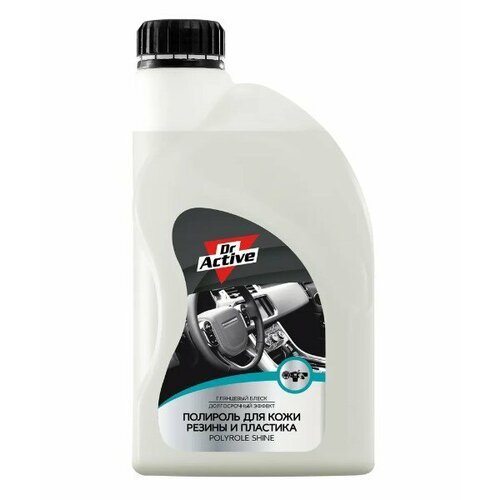 Полироль SINTEC для кожи, резины и пластика Dr.Active Polyrole Shine 1 л