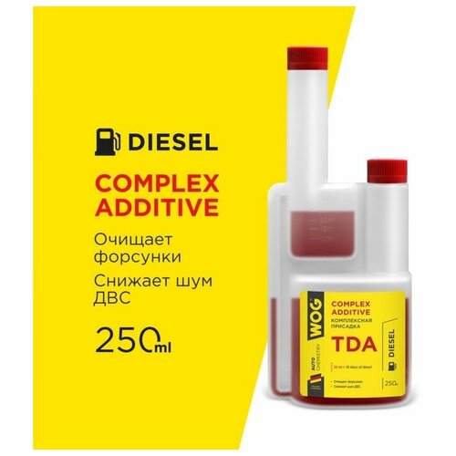 Присадка в дизельное топливо TDA Wog, 250 мл 9259234 .